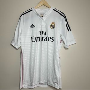 adidas 2014-2015 Real Madrid Jersey ~ L
